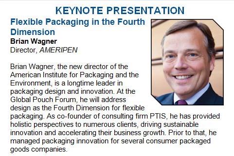 PackStratEvents's tweet photo. #GlobalPouch Forum announces Brian Wagner, @Ameripen, as keynote speaker. Check out the full agenda. #flexpackaging https://t.co/NTaQEhaHsn https://t.co/xoHBZ8Sl12
