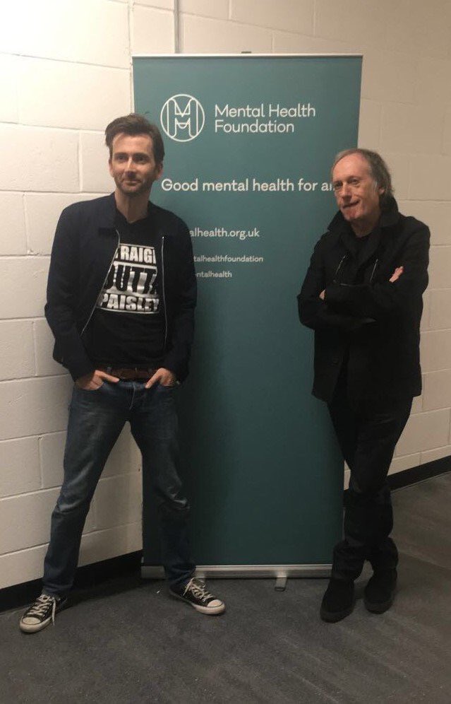 David Tennant at the London screenings of his movie Mad To Be Normal