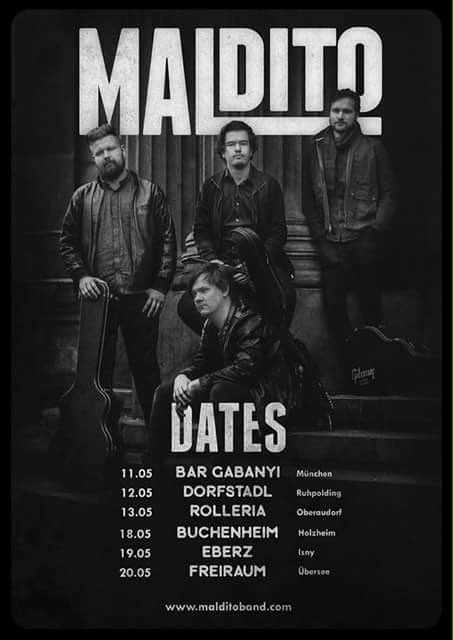bandmaldito's tweet photo. It's here! We're excited to announce that in May we're headlinig a tour in Germany! https://t.co/JsUc7ZXYAi