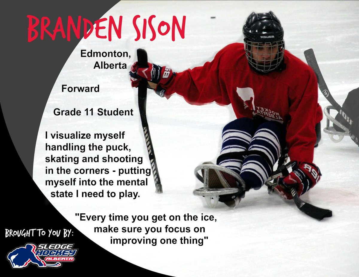 AlbertaSledge's tweet photo. Meet Branden Sison! One of our forwards from Edmonton, Alberta!
#meettheplayers #forward #roadto2017CSHC #ABSledge https://t.co/oCMFd9MbYi