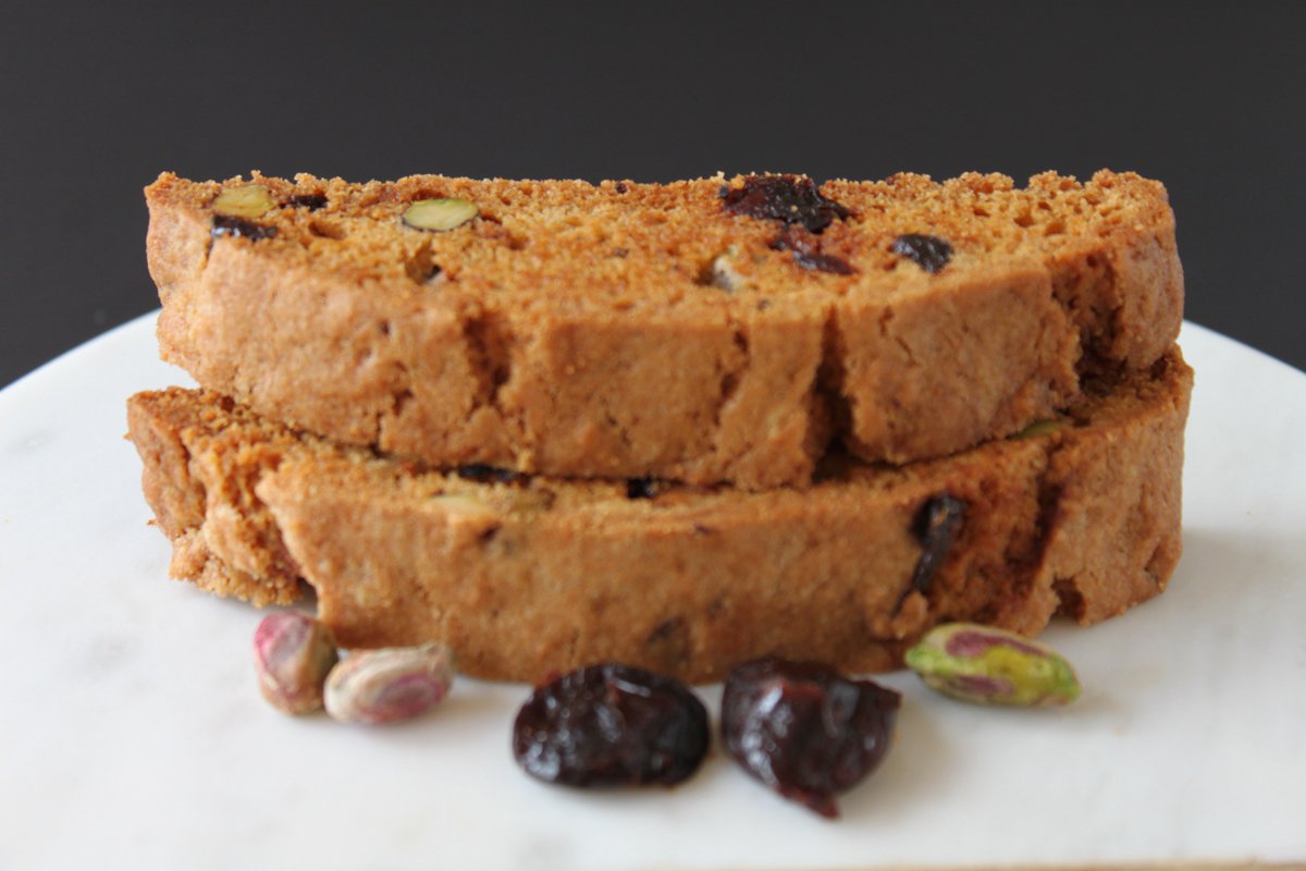 PureBiscotti's tweet image. Cherry and Pistachio #Biscotti
