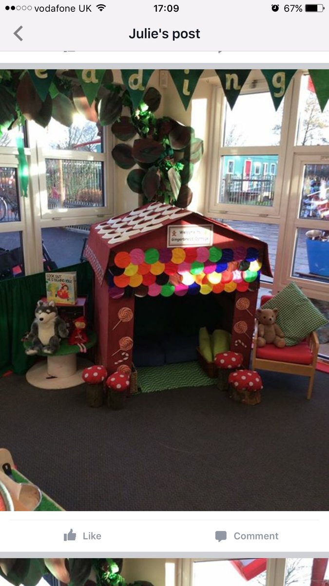 MissABCNQT's tweet image. Someone has just posted this reading area on Facebook... how amazing! Some people are so creative 😍 #pgce #readingarea #teaching #nqt