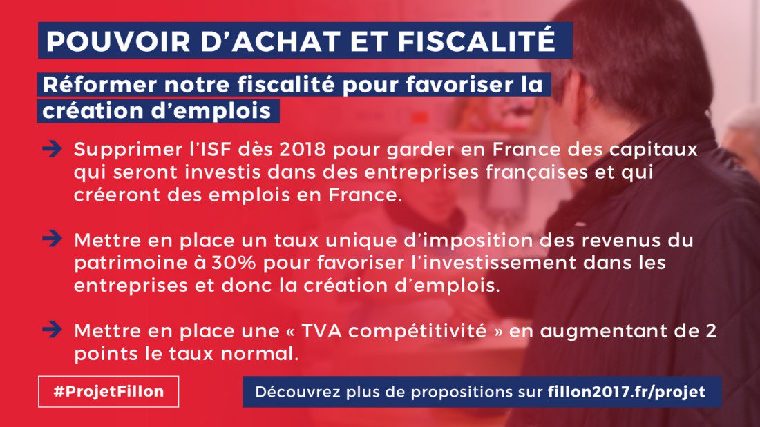 François #Fillon : Ce fardeau fiscal, je veux l’alléger pour redonner de l’air aux Français. #ProjetFillon #Fiscalité