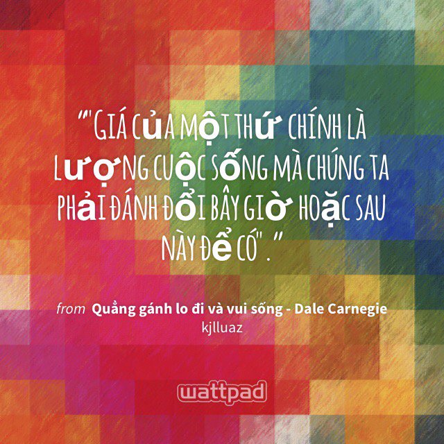 thaopt's tweet image. ""Giá của một thứ chính là ..." #Wattpad #quote