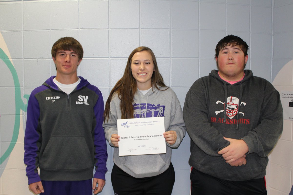<a href="/SV_FBLA/">Southern Valley FBLA</a> Spencer Brown and Jose Olivas Management Decision.  Chaston Burgeson Sawyer Quinn Ryder Lewis in Sports Entertainment <a href="/SVEagles/">SV_Eagles</a>