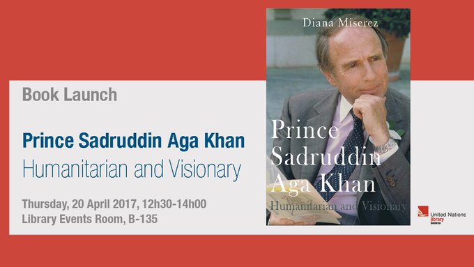 JOIN US TOMORROW, Geneva, Prince Sadruddin Aga Khan.