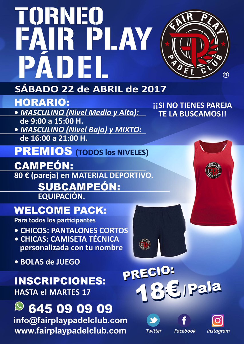 FAIR PLAY PADEL tweet media