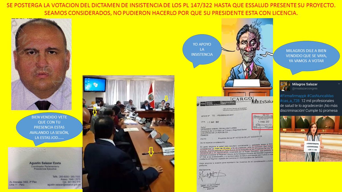 Omar925432's tweet photo. Por que EsSalud incumple adred el plazo que ellos mismos pidieron para presentar otro proycto @NicolasLucar @Cas_a_728 @exitosa #insistencia https://t.co/R3yGvx3cJd