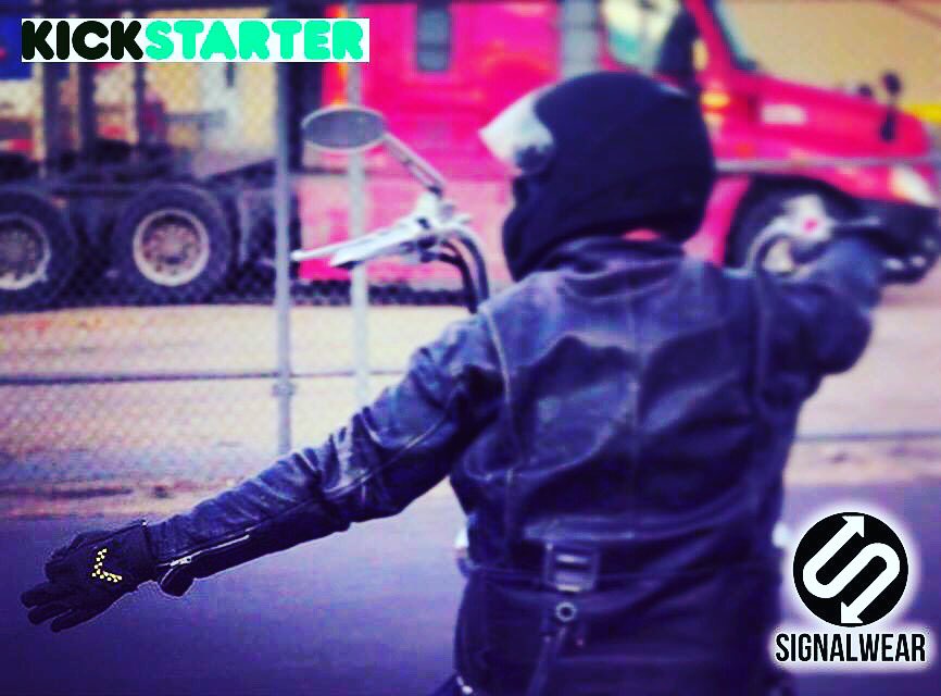 SignalWear's tweet photo. Check out our Smart Motorcycle Gloves: https://t.co/wh9zm2SxkG #Kickstarter #scooterclub #motorcycles #bikers #tech https://t.co/g4vx2hF26S