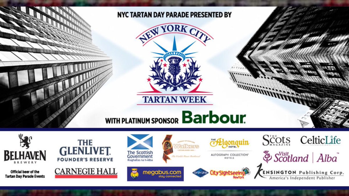 nyctartanweek's tweet photo. Please visit, like &amp; support our 2017 #NYCTW sponsors. We couldn't do it without them!! https://t.co/VO6s9560jE