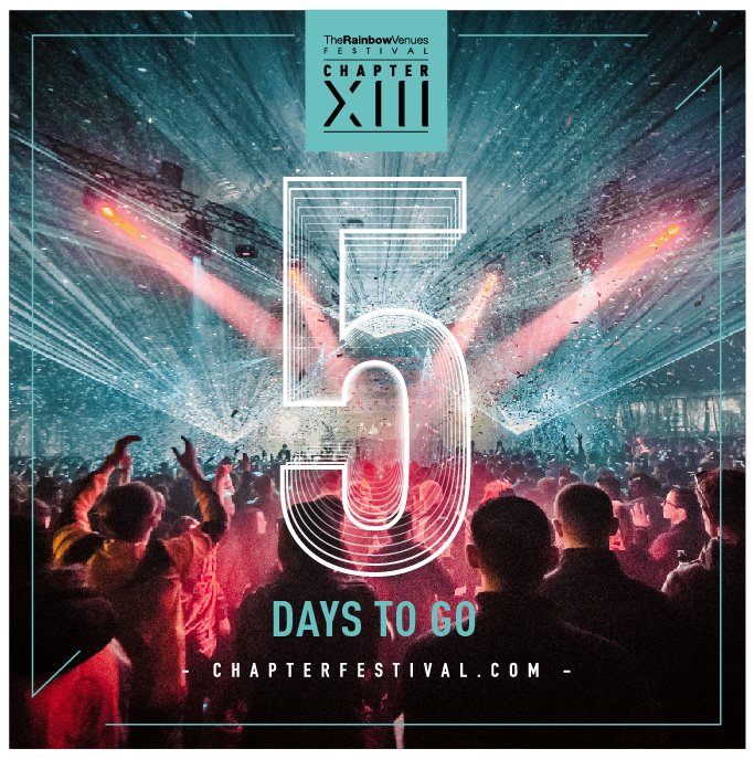 rainbowvenues's tweet photo. 5 DAYS TO GO!! @chapterfestival https://t.co/rm1P7gumM9 https://t.co/WUsOyeuOrc