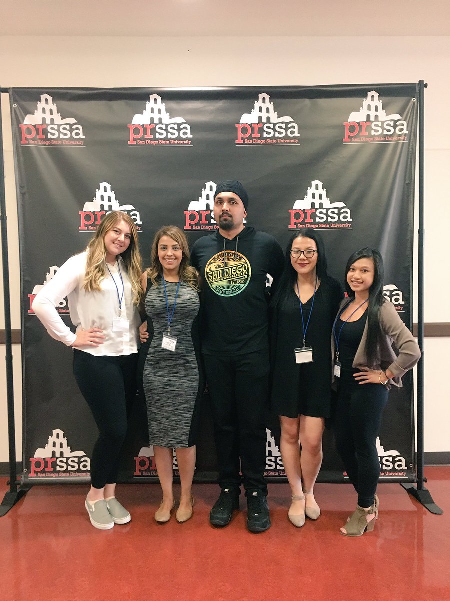 _ajocelyn's tweet photo. Thank you @PRSSASDSU for hosting  an amazing Regional Conference! @prssasjsu had a great time in SD. #PRSSAinSD #DiveIn #SpartanUp https://t.co/Rkb7Ro1qge