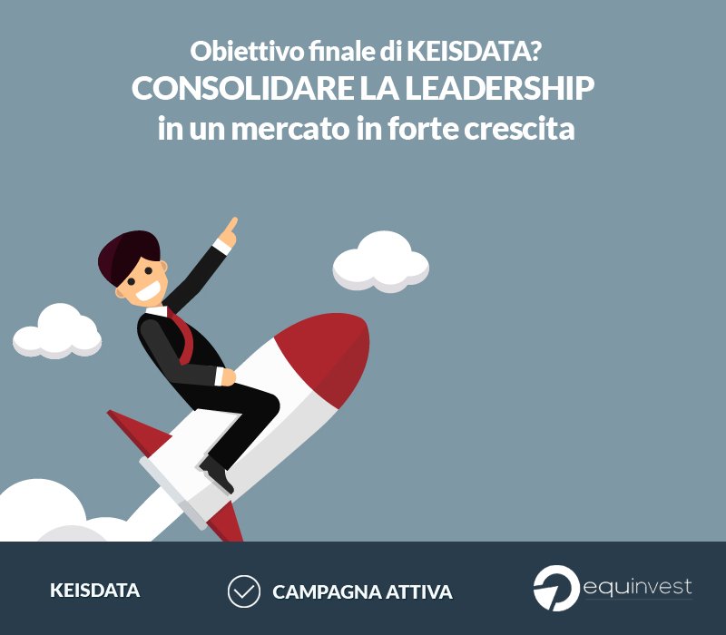 <a href="/KEISDATA/">KEISDATA</a> prodotto altamente innovativo e obiettivi aziendali chiari e precisi. Partecipa alla raccolta capitali su equinvest.it/keisdata