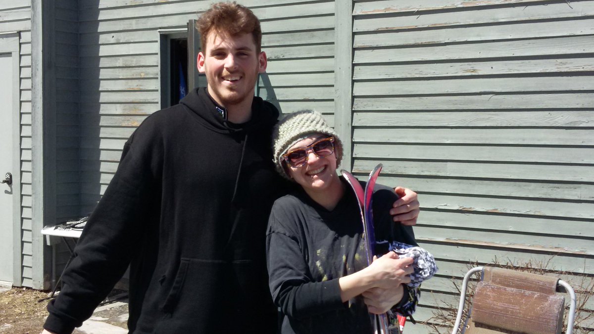 Annual Staff Spring Ski BBQ &amp; Dress Like Your Favorite Vermonter party - Bernie Sanders on left