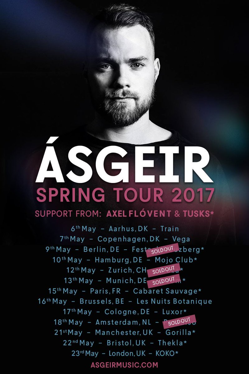 AxelFlovent's tweet photo. I'm so incredibly happy to announce that I'll be supporting @AsgeirMusic on his spring tour in May!
Tickets: https://t.co/tMOiBAeoap https://t.co/K57N6LOzBL
