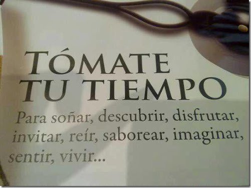 ElenaCardenasR's tweet photo. Tómate tu tiempo. https://t.co/z26bvz4nDl
