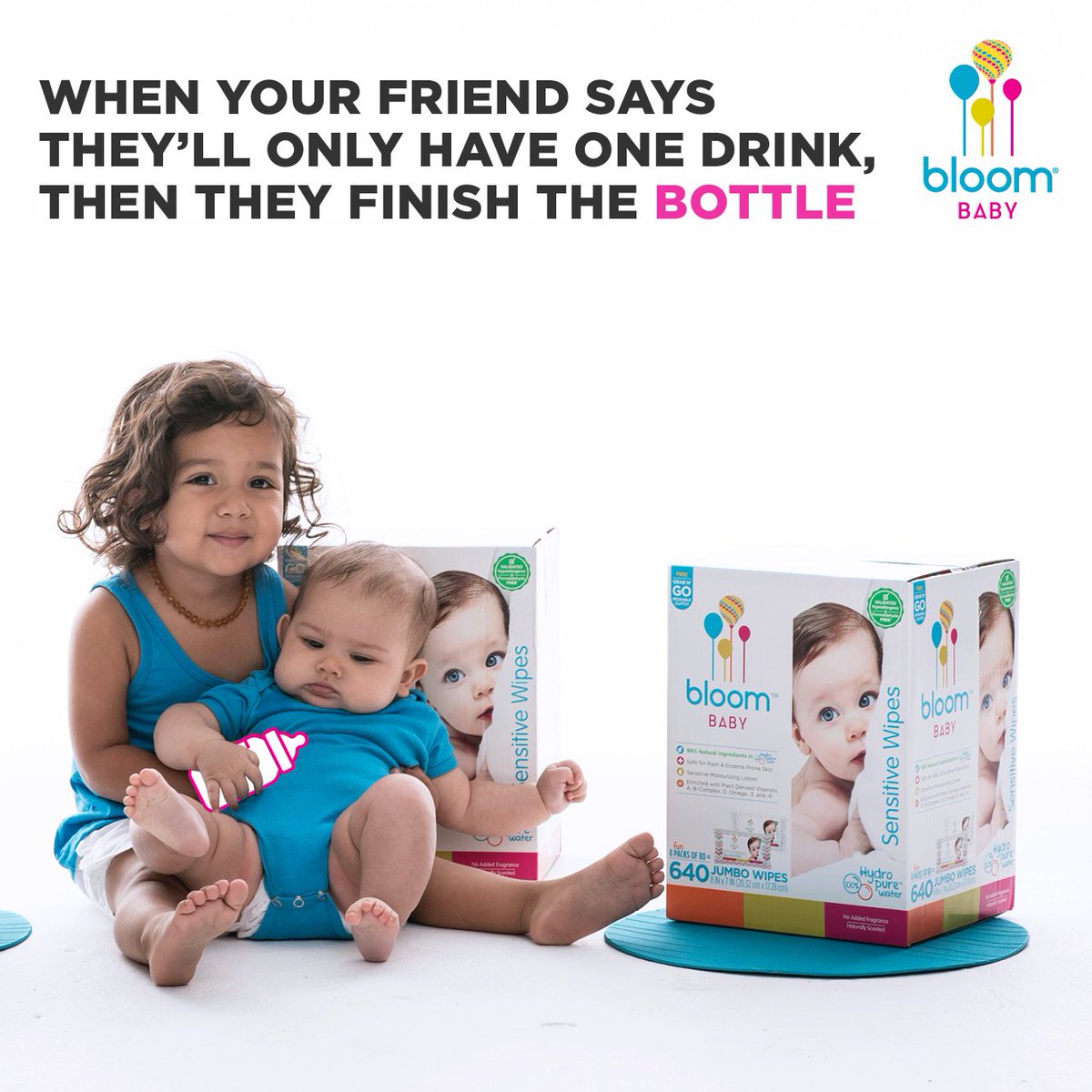 #Parenthood is a party, but every party has a pooper. We’ll help with the cleanup: bit.ly/bloomAtAmazon #NationalSiblingsDay