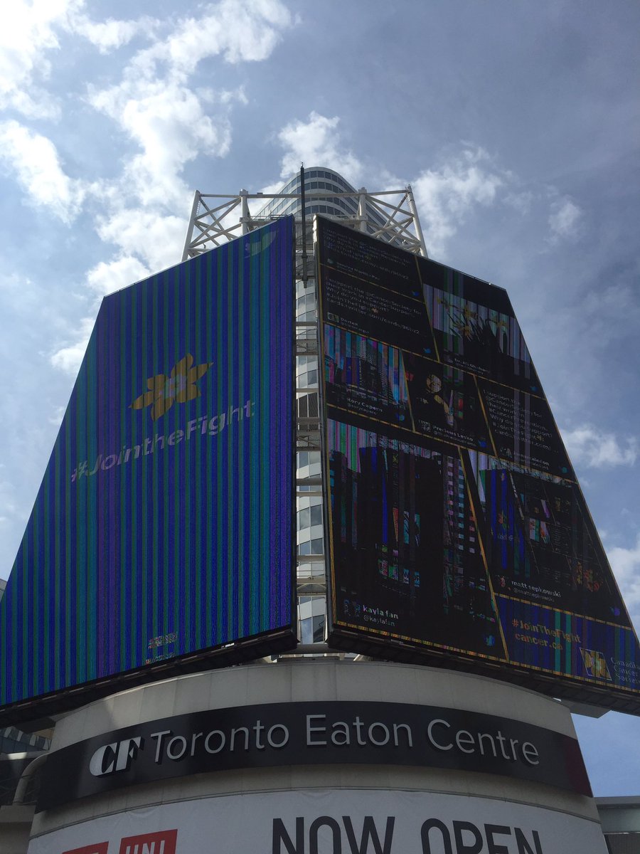 DIVEBillboards's tweet photo. Excited to #jointhefight with @mktg_lp @xcanada @MediaComCanada @cancersociety https://t.co/DoDMEFtH98