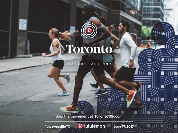 alan brookes, CRS on X: BOOM! THRILLED to announce @lululemon will be new  title sponsor of lululemon Toronto Waterfront 10K! Reg opens 10am tomorrow  toronto10k.ca  / X