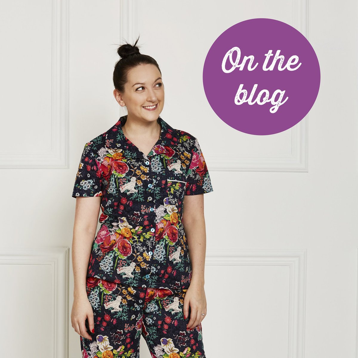 almondrock_sews's tweet photo. Hey hey let's have a pyjama party! Head to the blog to see these McCall's jimjams in full #m6659 #artgalleryfabrics https://t.co/zS070ZgcPv