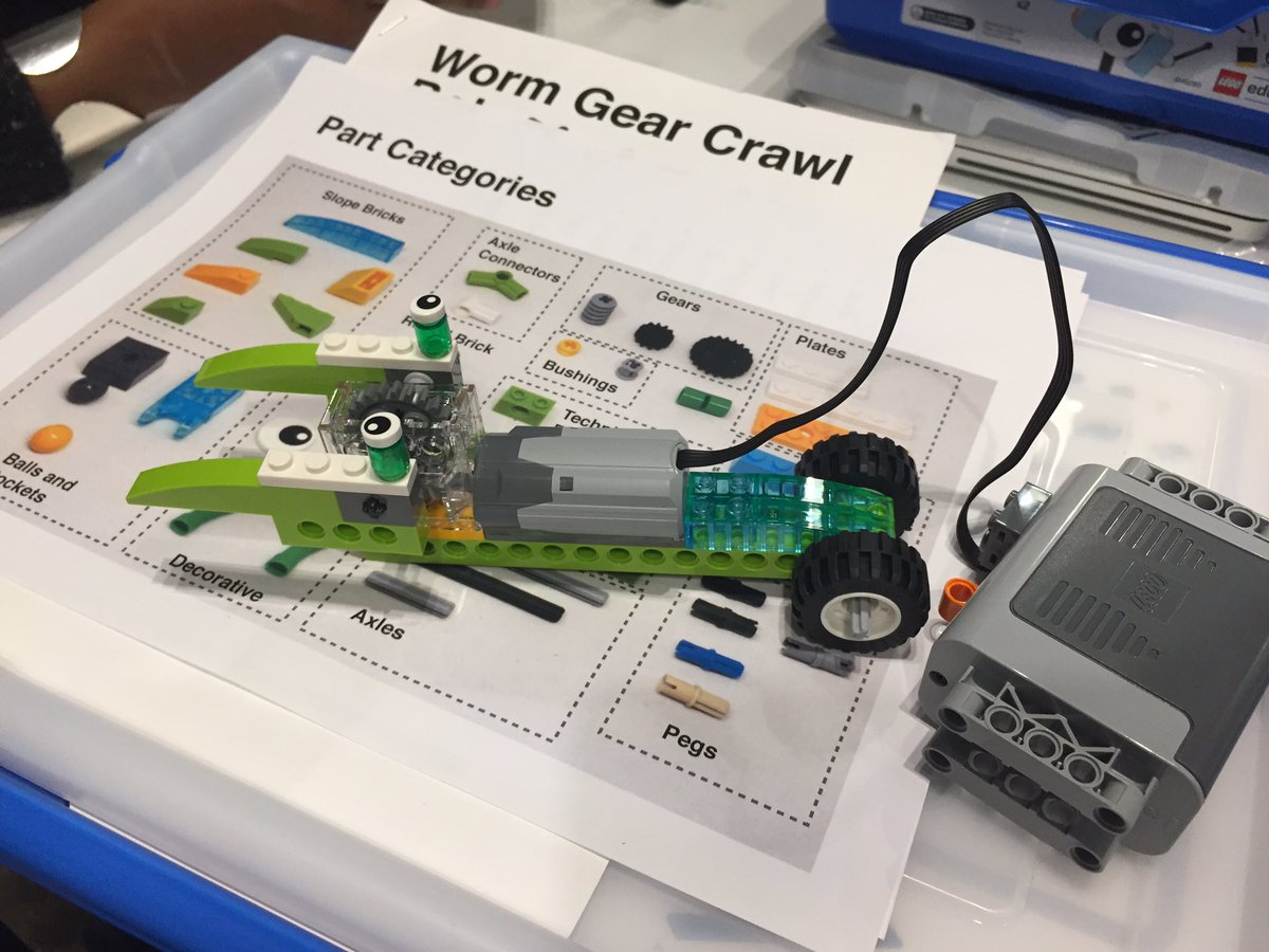 PS110Q's tweet photo. Mrs. Greenwood and Mrs. Caceres are learning about #STEM #LegoRobotics to bring back to  PS110Q this Spring break @cs4nyc @SunsetSparkNYC https://t.co/cZ61g9uhib
