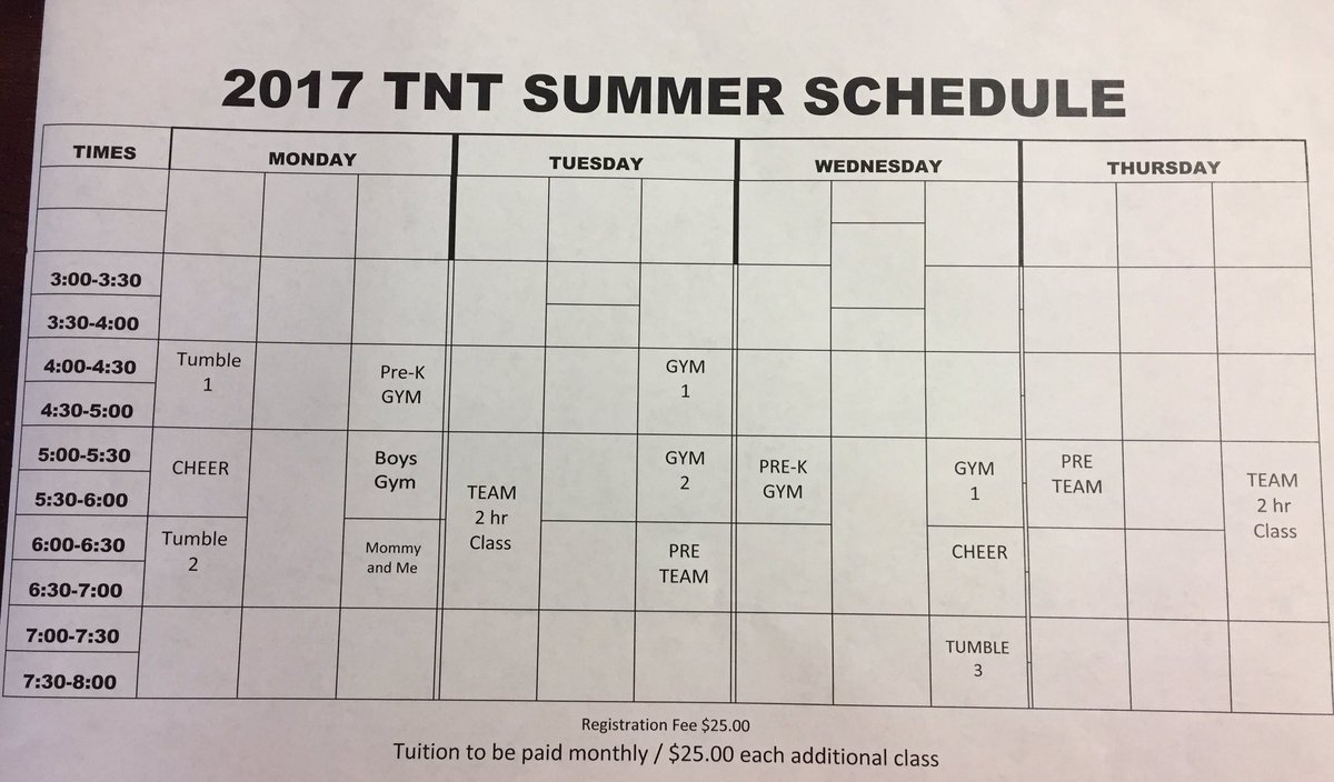 tntelitegym's tweet photo. Summer is around the corner! #registrationstartsnextweek #comesignup #keepingthekiddosbusy #classesforall https://t.co/xnYiPSgtyz