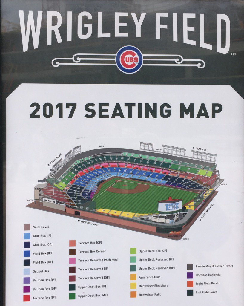 Darren Rovell on X: There are 26 different seat price designations in Wrigley  Field this year, up from 12 just five years ago.  /  X