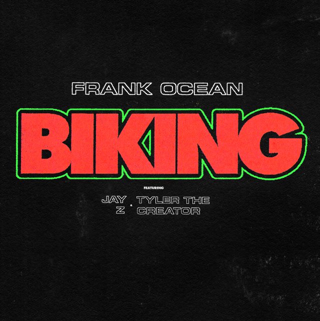 stereogum's tweet photo. Hear Frank Ocean's latest single, "Biking," featuring Jay Z and Tyler, The Creator https://t.co/iauwHgra74 https://t.co/cSm4a7Gl59