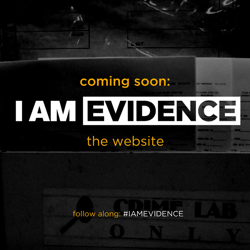 IAMEVIDENCEmov's tweet photo. Stay tuned for the launch of the new #IAMEVIDENCE website to find out how you can bring the film to your community &amp; help #endthebacklog. https://t.co/rW90VVjY7s
