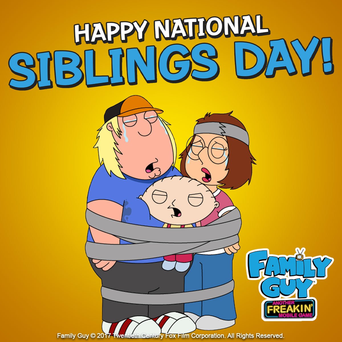 Family Guy Afmg On Twitter When Your Mom Catches You Fighting And Forces You To Hug It Out Nationalsiblingsday Familyguy Https T Co 2m5aruxxaz Https T Co Ff6cezqgnu Twitter