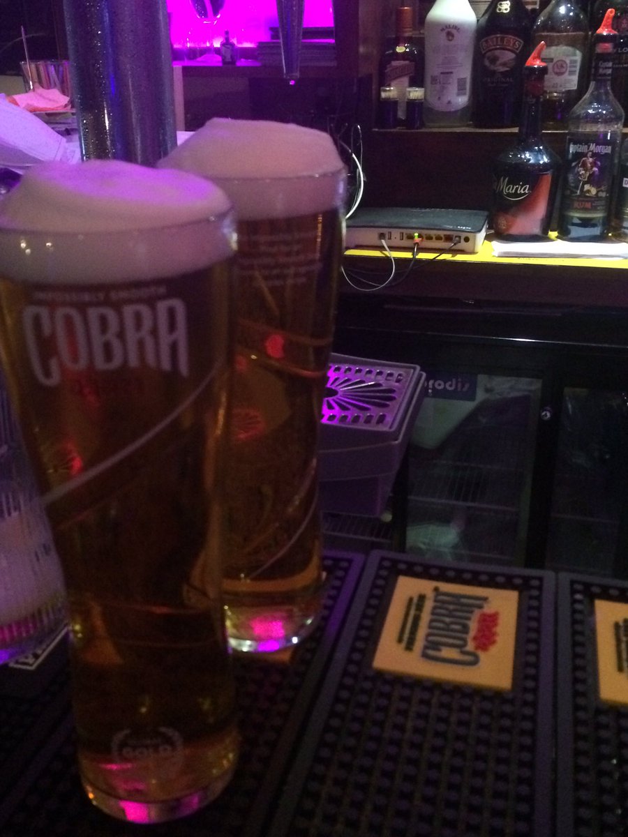 PinkGarlic01's tweet photo. ⚫️Come and enjoy some refreshing #cobras here at Pink Garlic Bromley this week! #kent #london #beers #curry https://t.co/b0BsPy5qJn