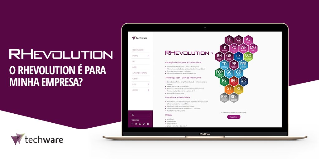 techwareoficial's tweet photo. Faça um teste e descubra se o #Rhevolution é solução de Folha e RH para a sua empresa: https://t.co/sFvaliybS5 #TechDesign #RHEstrategico https://t.co/cHr2Sv0qx9