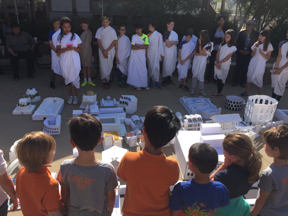 mrs_siegel_poly's tweet photo. Today we visited Ancient Rome! Thanks 6th graders! #polyconnects https://t.co/M0SfC0KL7q