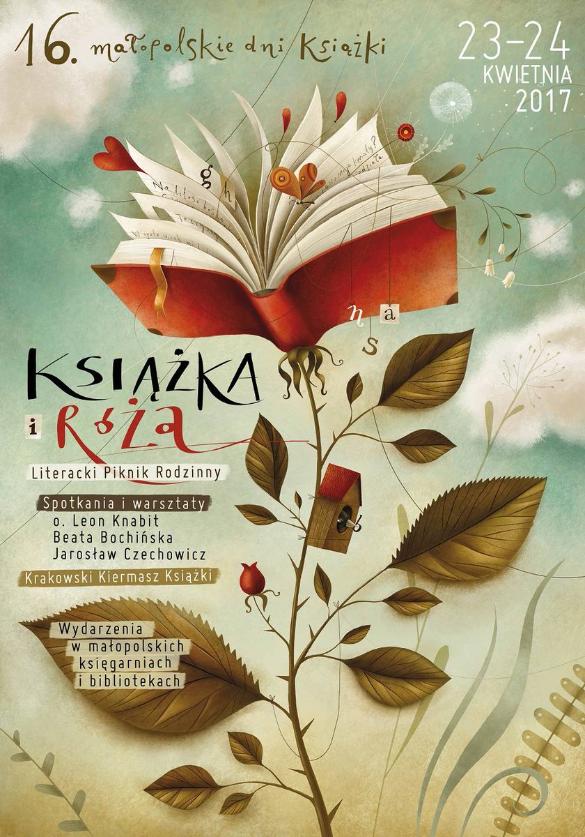 KRKCityofLit's tweet photo. #bookandroseday / #santjordi2017 / #unesco #WorldBookDay will be FULL of events in @krakow_pl. Mark your calendars! https://t.co/wcoH7odfuK