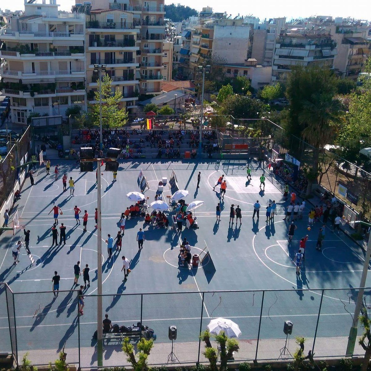 3x3UrbanLegends's tweet photo. #3x3urbanlegends @FIBA3x3 #court #this_weekend #Athens #Greece https://t.co/yjWmD2baBy