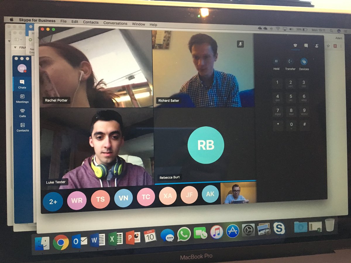 SJA_Students's tweet photo. This evening is our @SJAStudentVol Team Meeting - as we're dotted all over the country today we're embracing Skype! #MySJADay https://t.co/mMq55CmIFb