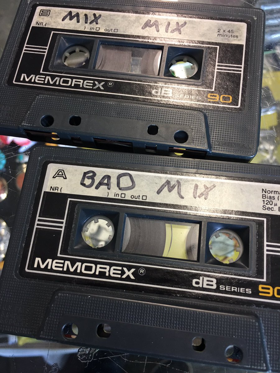 TheMellowMatt's tweet image. Current listen at the shop. Yes, they are bad #mellowmatts #KX104