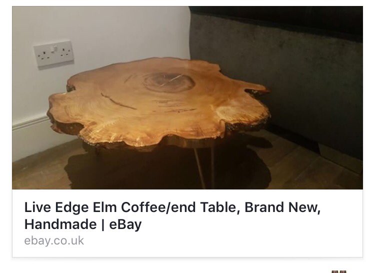 LiveEdge_'s tweet image. EASTER SPECIAL 🐣 
Elm Table now up for sale on #Ebay. Unbeatable price #LiveEdge #Unique #Handmade 
Free UK Delivery, Limited time only!