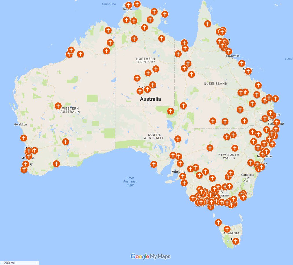 Aboriginal Tribes Australia Map