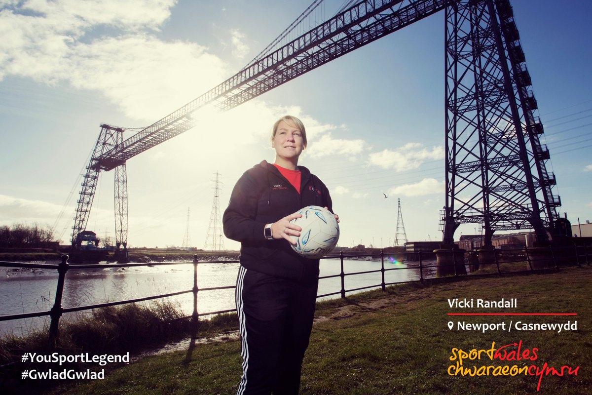 Pob lwc heno @Celtic_Dragons! 
Here's a reminder of one of our legends &amp; netball coach Vicki Randall sport.wales/news--events/n… #YouSportLegend