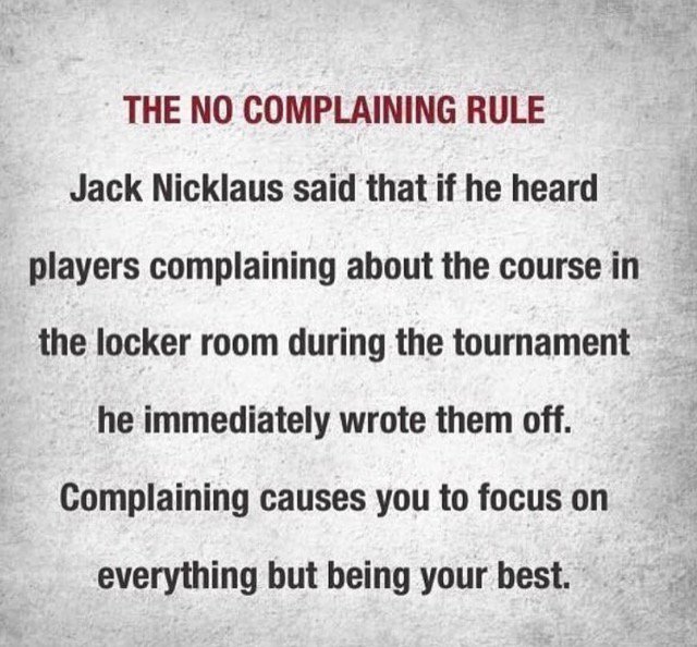 coach_Doyle's tweet photo. If you're complaining you're not leading.
WINNERS train &amp; LOSERS complain. https://t.co/V86tHWB2CX