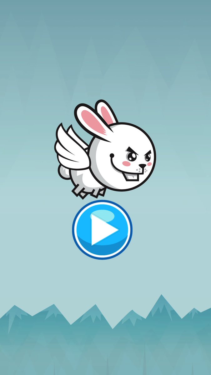 KellenGamesG's tweet photo. #FlappyRabbit #Arcade #GameApp The ice cubes aren't harmful but don't get swooshed #KellenGames #indiegames DL https://t.co/fS64F99PaF https://t.co/CqIosSznG4
