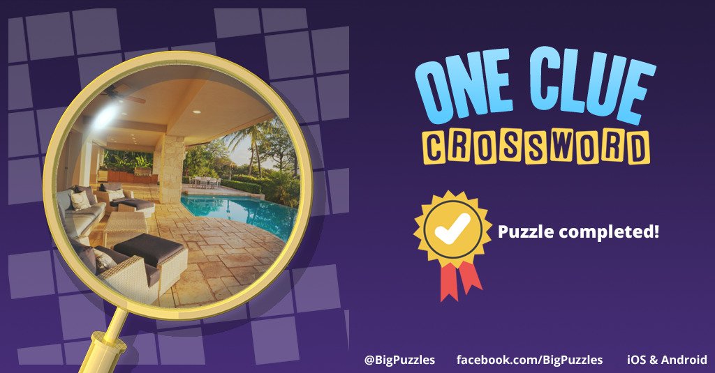 AmazingFerret's tweet photo. I completed a puzzle in One Clue Crossword. Play now for free!
https://t.co/hGNgOHnX7R #OneClueCrossword https://t.co/LvtRgtHyXx