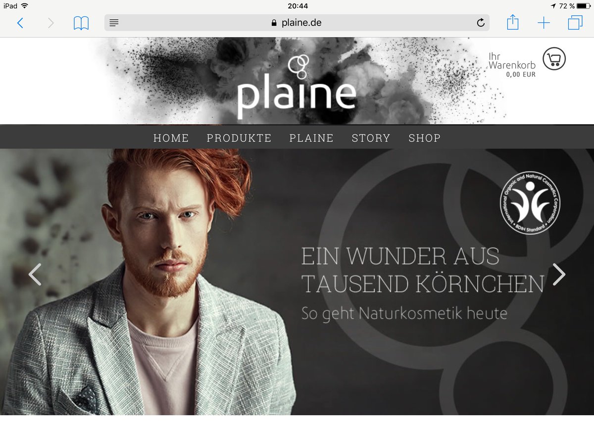 Ehrenfeld_Media's tweet image. plaine.de der Naturkosmetik Shop. Eine gelungene Mischung - eCommerce #Gambio &amp;amp; CMS #webEdition