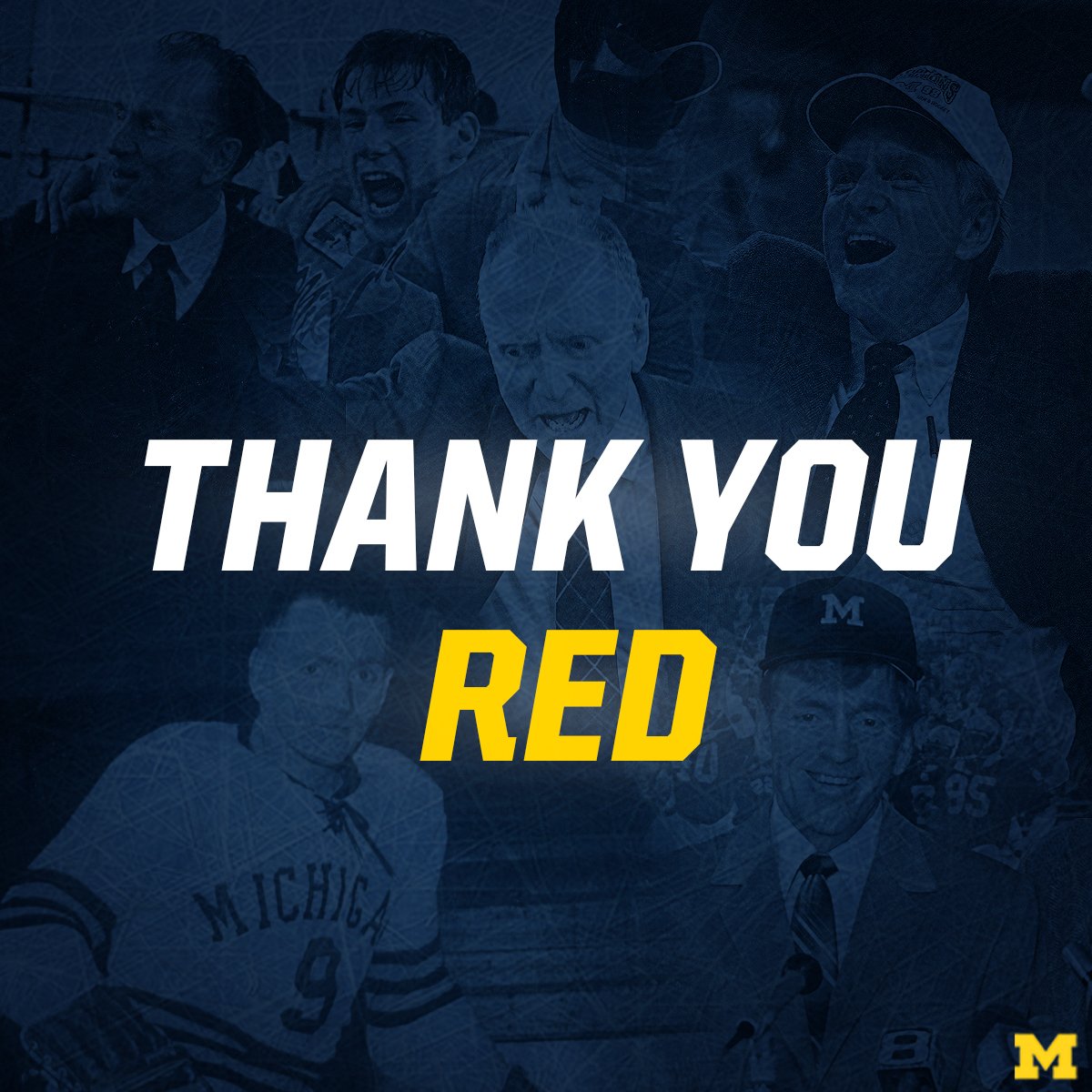 A legend is retiring. We'll hold a 4:30 pm press conference today.

myumi.ch/LozqX

#ThankYouRed 

#GoBlue 〽️