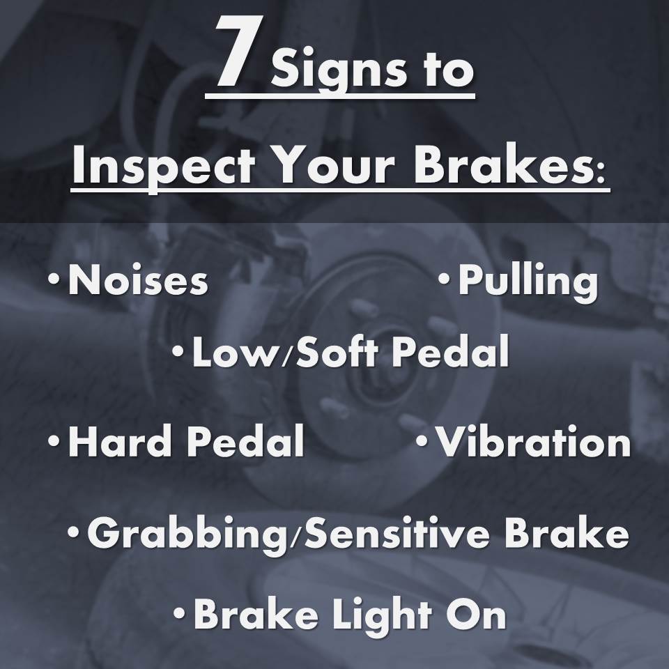 FranklinAuto_AL's tweet photo. Your brakes are the most important safety feature on your car! Don't hesitate to bring your car in asap when you notice any of the followi … https://t.co/8jvD6G6wqZ