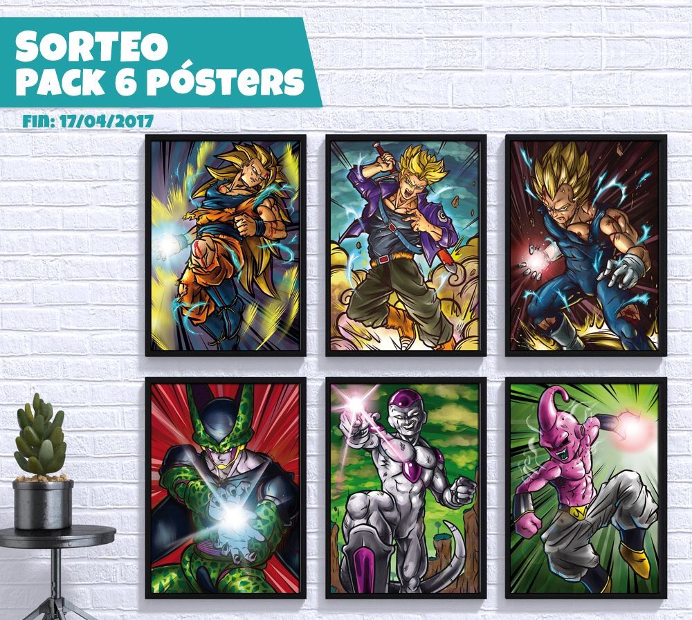 Frikifotos's tweet photo. ¡Sorteamos este pack de pósters de Dragon Ball!
Para participar
-RT 
-Follow @insertcoinstore 
Pack: https://t.co/FgFWkaTogI https://t.co/81KhwKnsBn