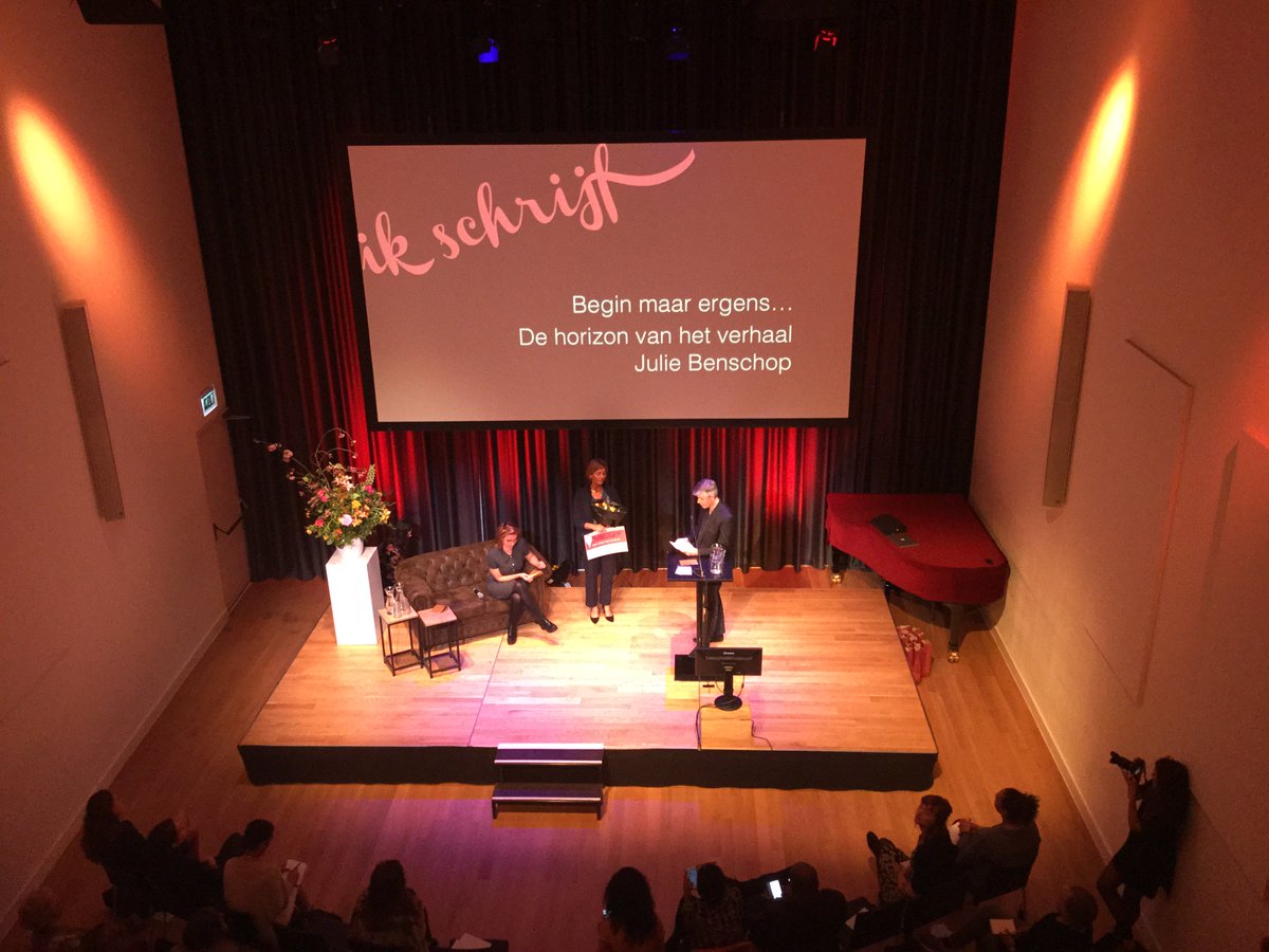 Onze tweede prijs gaat naar Julie Benschop-Plokker! Ze wint € 500,- en is binnenkort te lezen op <a href="/deFusie_net/">deFusie</a>. Gefeliciteerd! #ikschrijf