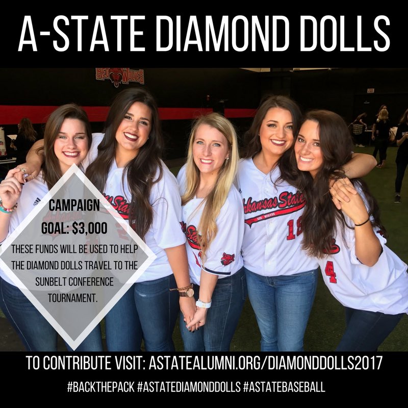 ASUDiamondDolls's tweet photo. Donate today using this link: https://t.co/NmJuhfycU8
#backthepack #astatediamonddolls #astatebaseball βΎοΈ https://t.co/b3pkG09Yit