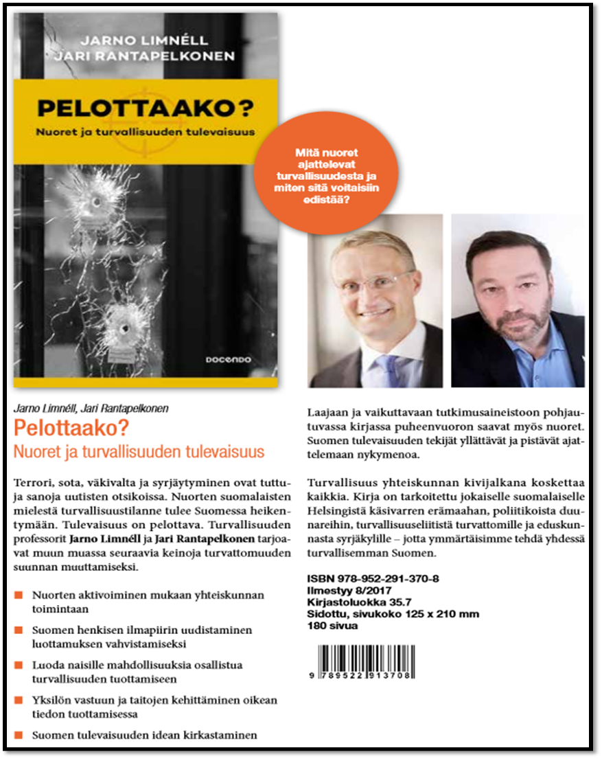 JarnoLim's tweet photo. On ollut silmiä avaavaa lukea ja arvioida nuorten näkemyksiä #turvallisuus´sta. Aiheesta kirja syksyllä. @JRantapelkonen @DocendonKirjat https://t.co/8YvdzU0cSS